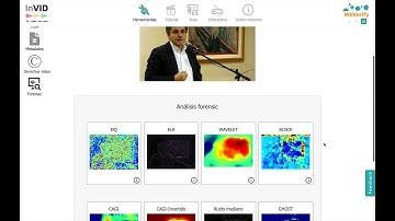 Herramienta forensic plugin InVID WeVerify