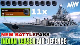 MK-II(A) New Indian Laser Airdefence 🔥 Alpha Test Review - Modern Warships 