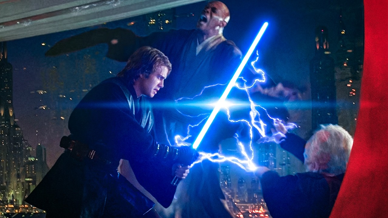 What if Anakin BLOCKED Palpatine’s Lightning After Attacking Mace Windu ...