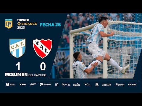 #TorneoBinance 2023 | Fecha 26 | resumen de Atlético Tucumán - Independiente