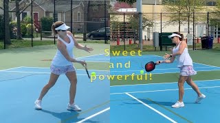 Pickleball Topspin Serve