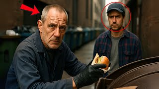 Szef Pod Przykrywką Widzi Pracownika Zbierającego Jedzenie Ze Śmieci Jego Reakcja Szokuje