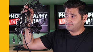What cables do you need to live stream video and audio