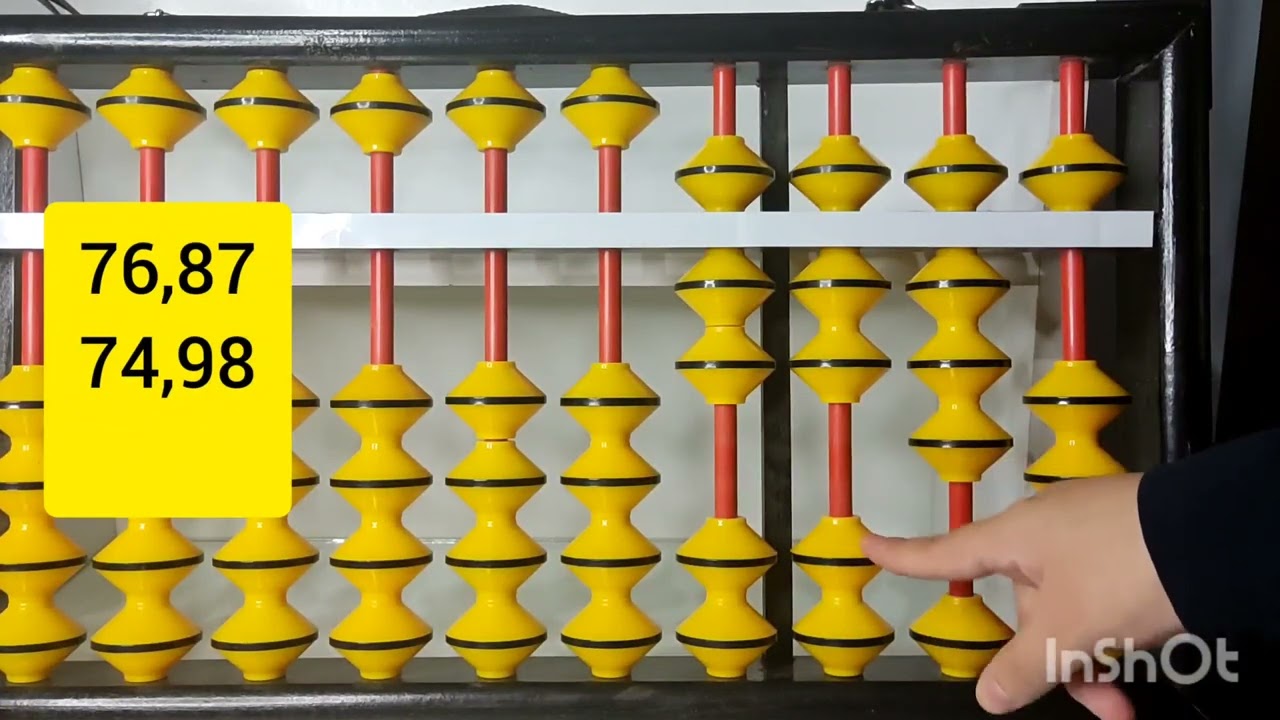 الجمع والطرح في الأعداد العشرية على السوروبان ( الحصة 01 )