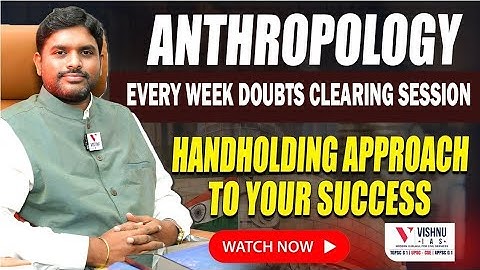 UPSC 2026 Anthropology Optional | Weekly Doubt Clearing Session for Guaranteed Success