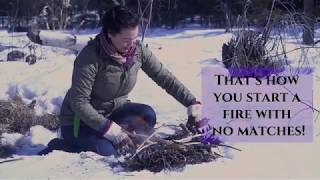 How to Start a Fire with Flint