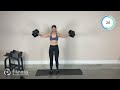Day1 - Upper Body Strength Push: Chest, Shoulders, Triceps: Build Muscle and Endurance