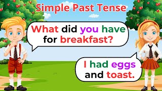 English Speaking Practice | Simple Past Tense | English Conversation Practice | Part 2