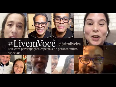 #LivemVoce do dia 21/05/2020