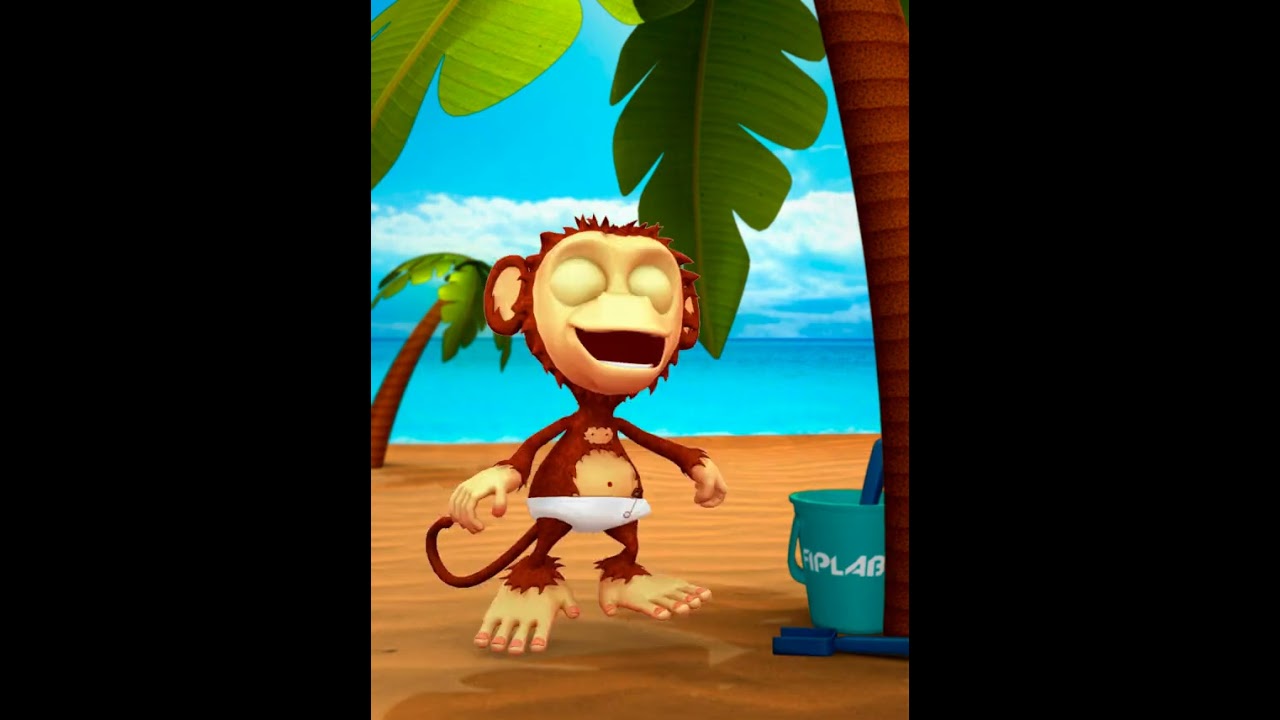 Talking Baby Monkey - All Animations
