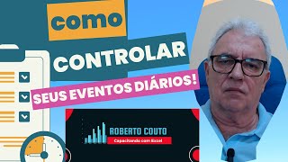 'APRENDA A FAZER  um CONTROLE de EVENTOS no EXCEL'!