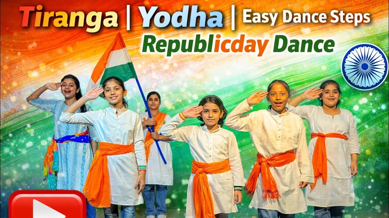Tiranga | Yodha | Easy Dance Steps | Republic Day Dance | Rohits Dance Club 
