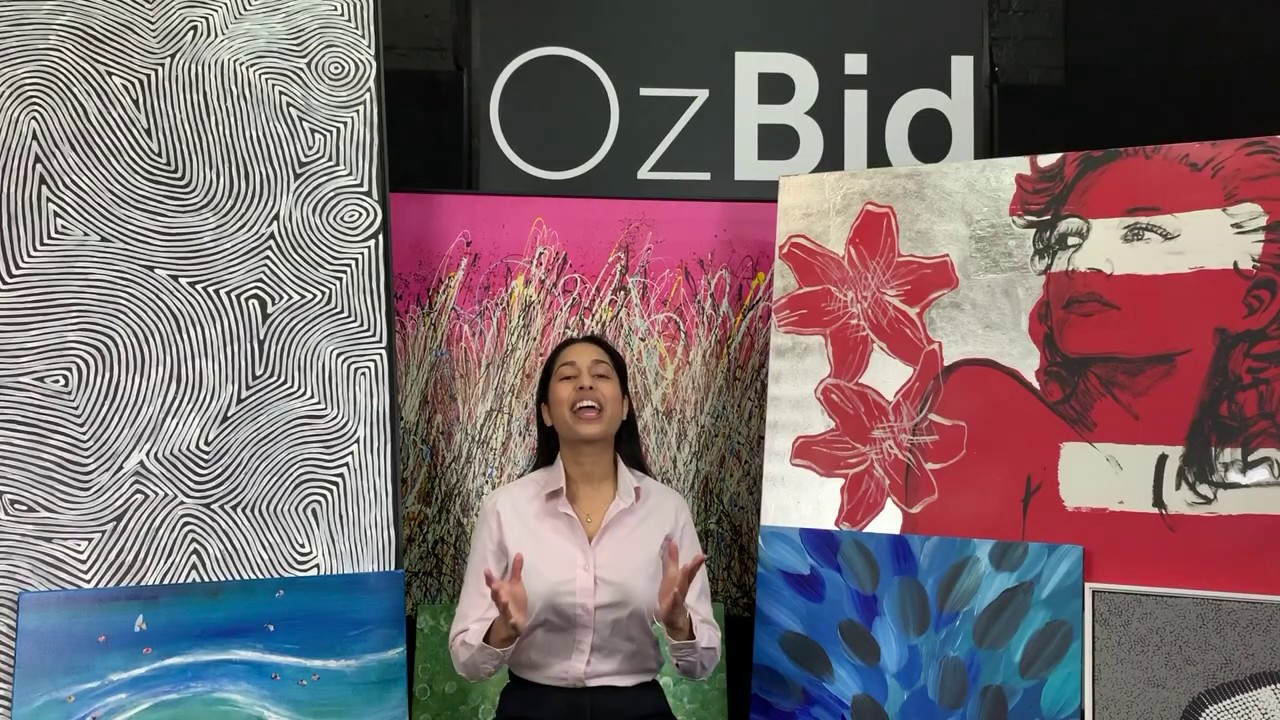 Ozbid’s Live Online Contemporary and Aboriginal Art