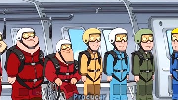 Family guy - Peter Griffin skydiving