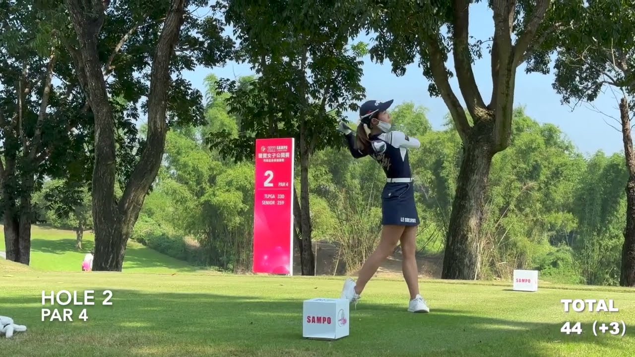 TLPGA SAMPO LADIES OPEN 丁子云（June Ting）Round 2 Every Shot 第二輪 逐球紀錄