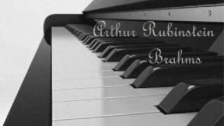 Arthur Rubinstein - Brahms Rhapsody Op. 79, No. 1, in B minor