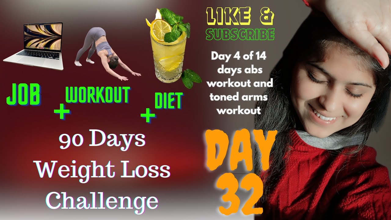 Day 32 of 90 days weight loss challenge |Daily Routine of a busy person ...