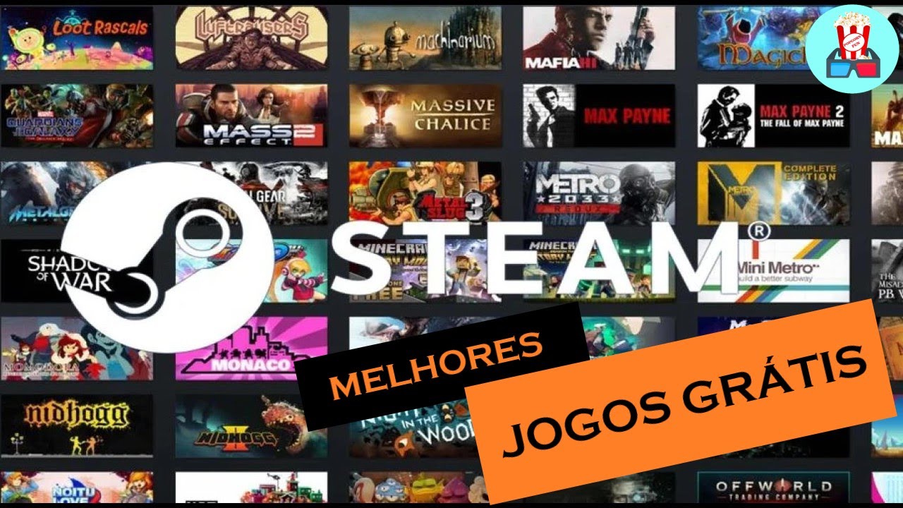 Os 10 Melhores Jogos Gratis da Steam - YouTube