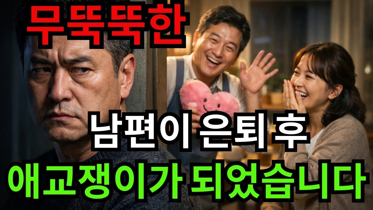 실화사연! 무뚝뚝한 남편이 은퇴 후, 애교쟁이가 되었습니다 | 부부 관계 | 노후의 행복