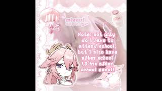 #rant #ranting #boost #yaemiko #genshinimpact #fun #long #pink #pinterest #anime 