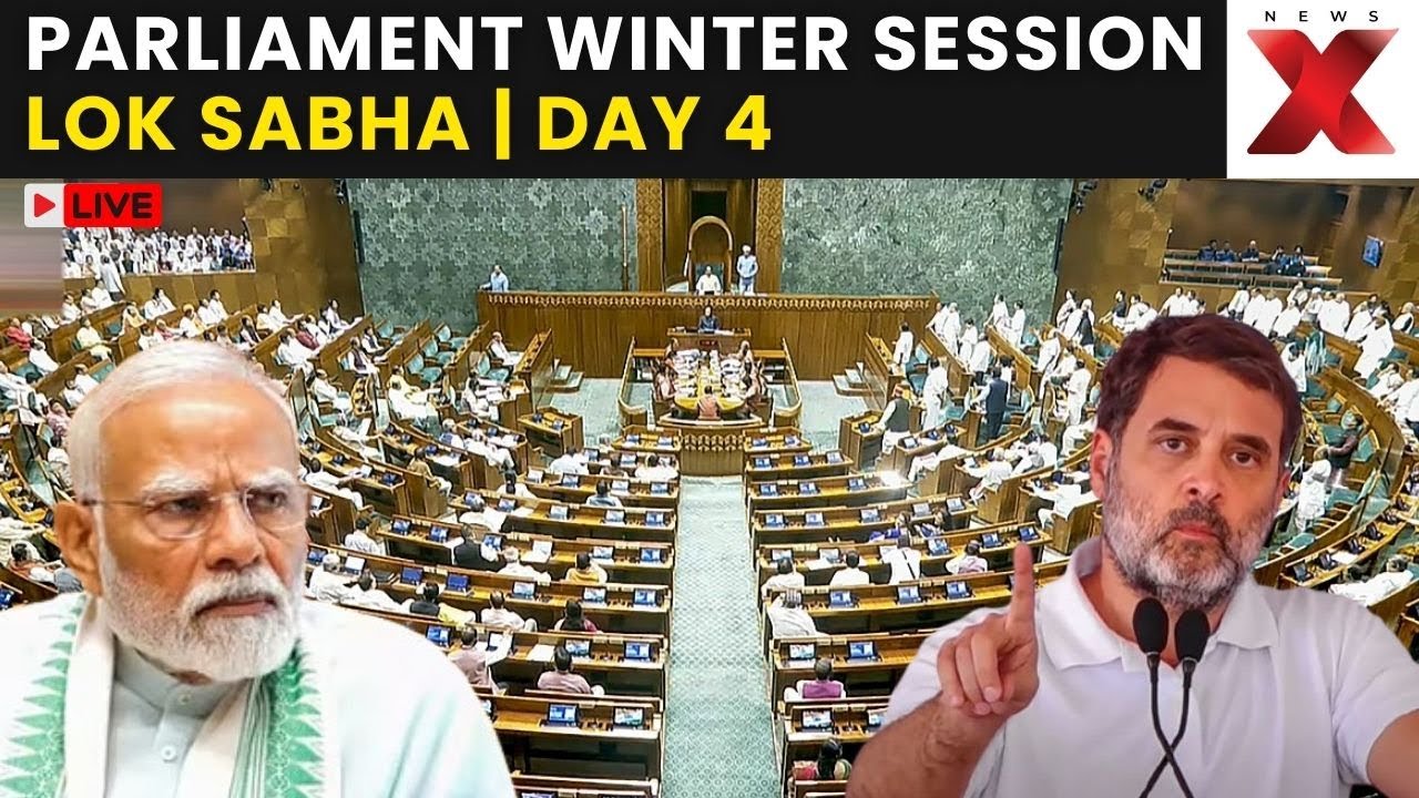 LOK SABHA LIVE: Parliament Storm Over SIR Row & Electoral Reforms | PM Modi vs Rahul | BJP | NewsX