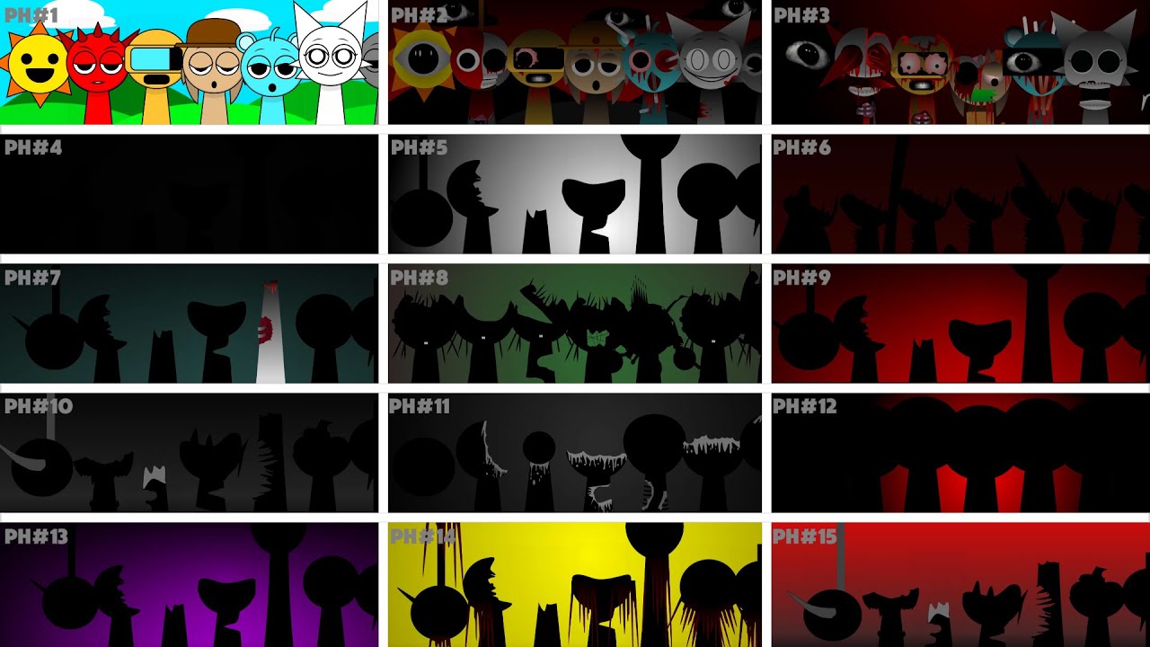 Sky X Raddy Sprunki Showcase😍incredibox sprunki animation! Mr Sun x Raddy x Tunner ...