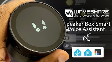 Waveshare Speaker Box Smart Voice Assistant | Home Assistant + ESPHome + LVGL #lvgl #homeassistant