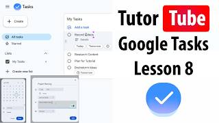 Google Tasks - Lesson 8 - Marking Tasks as Complete