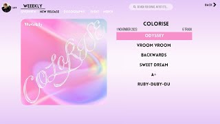 [Full Album] Weeekly (위클리) - Colorise Playlist