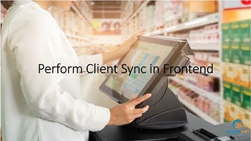 AutoCount Point of Sales (POS) - Perform Client Sync in Frontend