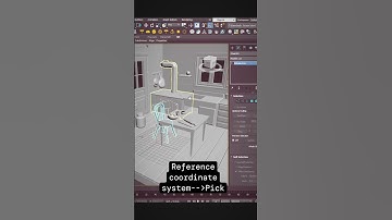 How Use Transform Coordinate Center - 3Dsmax. 😍....#3dsmax #3dsmax_vray #easyway #3dtips #3dsmax2024