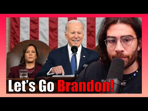 Thumbnail for Hasanabi REACTS To Biden''s 2023 State Of The Union Speech