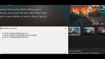 Fix War Thunder BattlEye Launcher Error Failed To Start BattlEye Service On PC