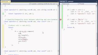 Week 13 Proj 2 Part 2 Overloaded substring op overview Part 6