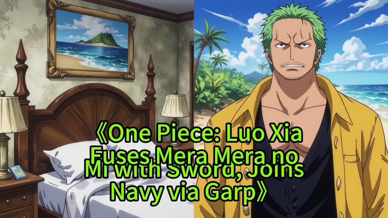 《One Piece: Luo XiaFuses Mera Mera noMi with Sword, JoinsNavy via Garp》