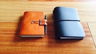 X17 Mindpapers Vs Travelers Notebook Comparison