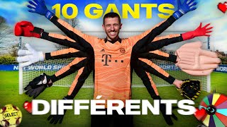Être Gardien Avec 10 Paires De Gants Différents Et Pas Du Tout Adaptés Au Football