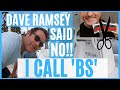 I'M CALLING BS ON DAVE RAMSEY'S RV LIVING ADVICE!