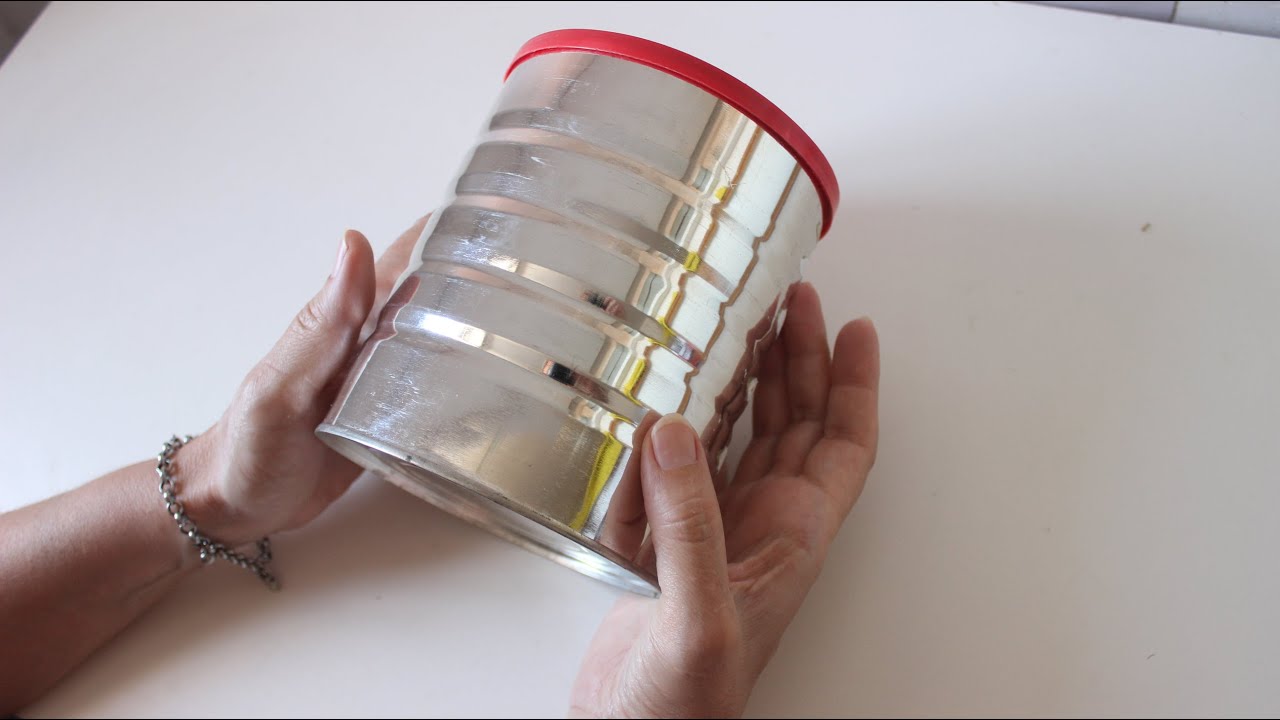 Latas decoradas - Reciclaje - Manualidades fáciles - DIY - Arte en casa