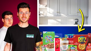 We Tried Eating EVERYTHING IN THE HOUSE! | 60,000 Calories