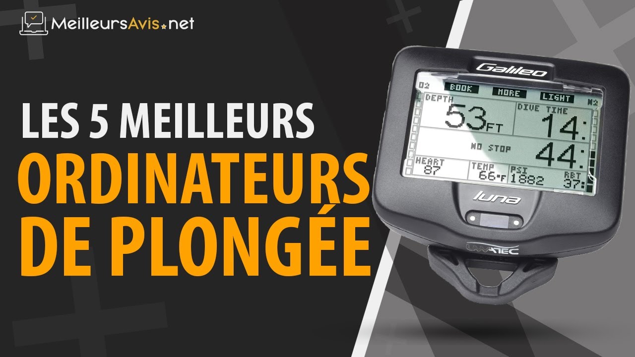 ⭐️ MEILLEUR ORDINATEUR DE PLONGÉE Avis & Guide d