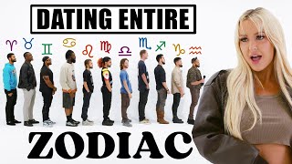 Download Lagu Tana Mongeau Dates Every ZODIAC Sign | Love At First Sign MP3