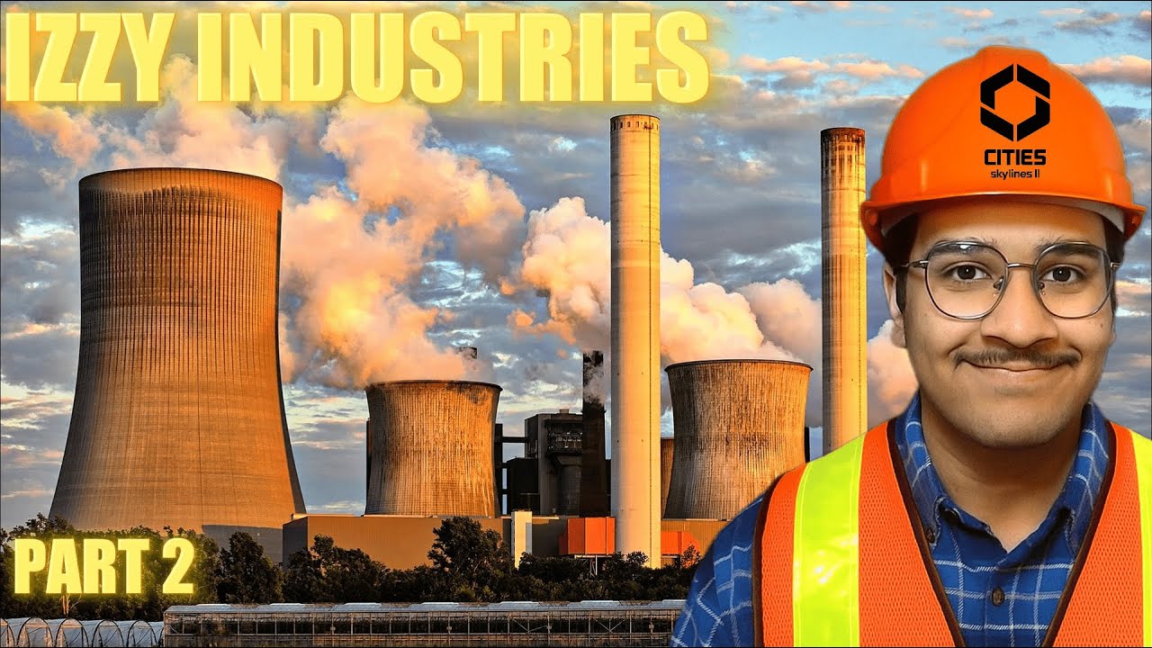 Building an Industrial Zone for my City | #cityskylines  2 | PART 2