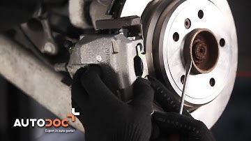 How to change rear brake caliper BMW 5 E39 [TUTORIAL AUTODOC]