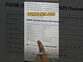 Punjab Govt Jobs 2026 #punjabjobs #punjabgovtjobs #shorts #short #psssbjobs #gkquizhindi