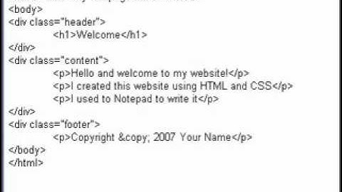 How to create Basic CSS Stylesheet using Notepad