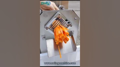 Automatic potato/ carrot stick cutting machine #carrotcutting #potatocutter #vegetablecutting
