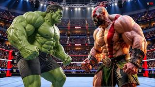 HULK vs KRATOS, INSANE Marvel Superhero Fight! PS5 Gameplay