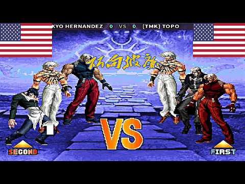 The King of Fighters '97 (Invincible Plus) - [TMK] KYO HERNANDEZ vs [TMK] TOPO