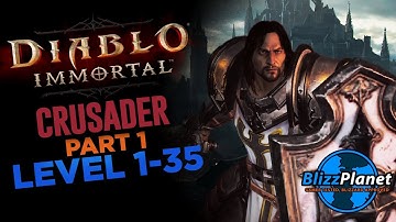 Crusader lvl 1-35 | Diablo Immortal Closed Alpha | Blizzplanet